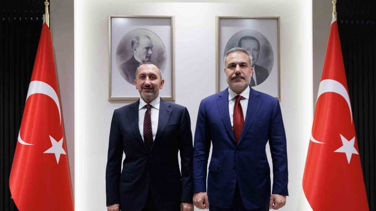 Bakan Fidan, Siber Güvenlik Başkan’ı Önal’ı kabul etti