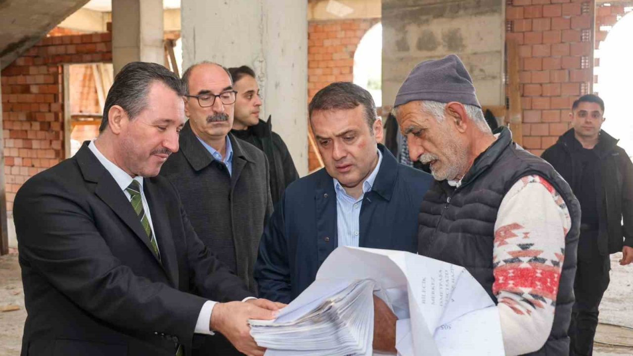 Bilecik Valisi Sözer’den Kuba Camii incelemesi