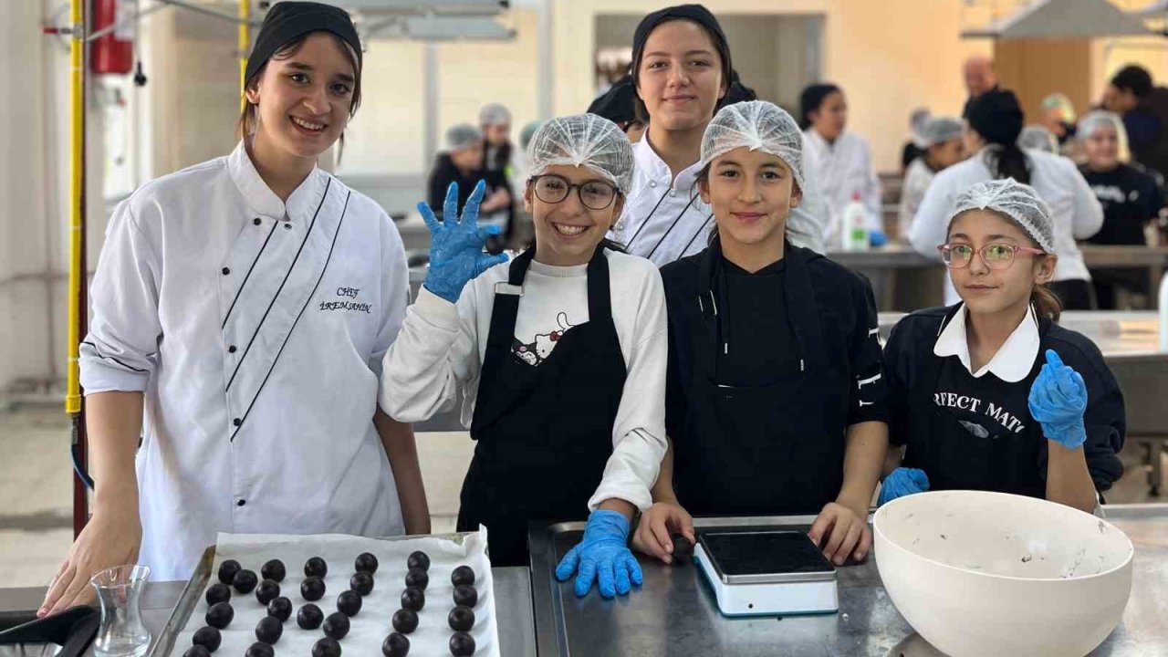 Köşk 3. Geleneksel Minik Şefler Etkinliği büyük ilgi gördü