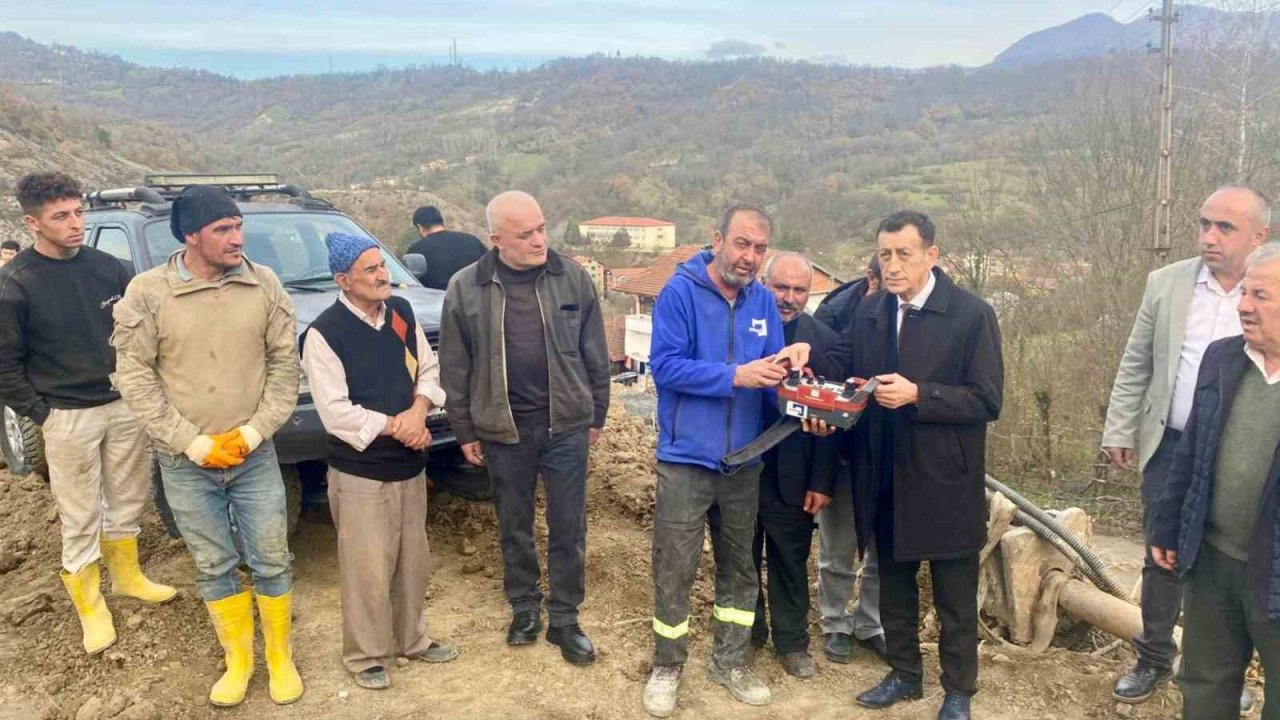 Yortan’da TOKİ konutlarının temeli atıldı