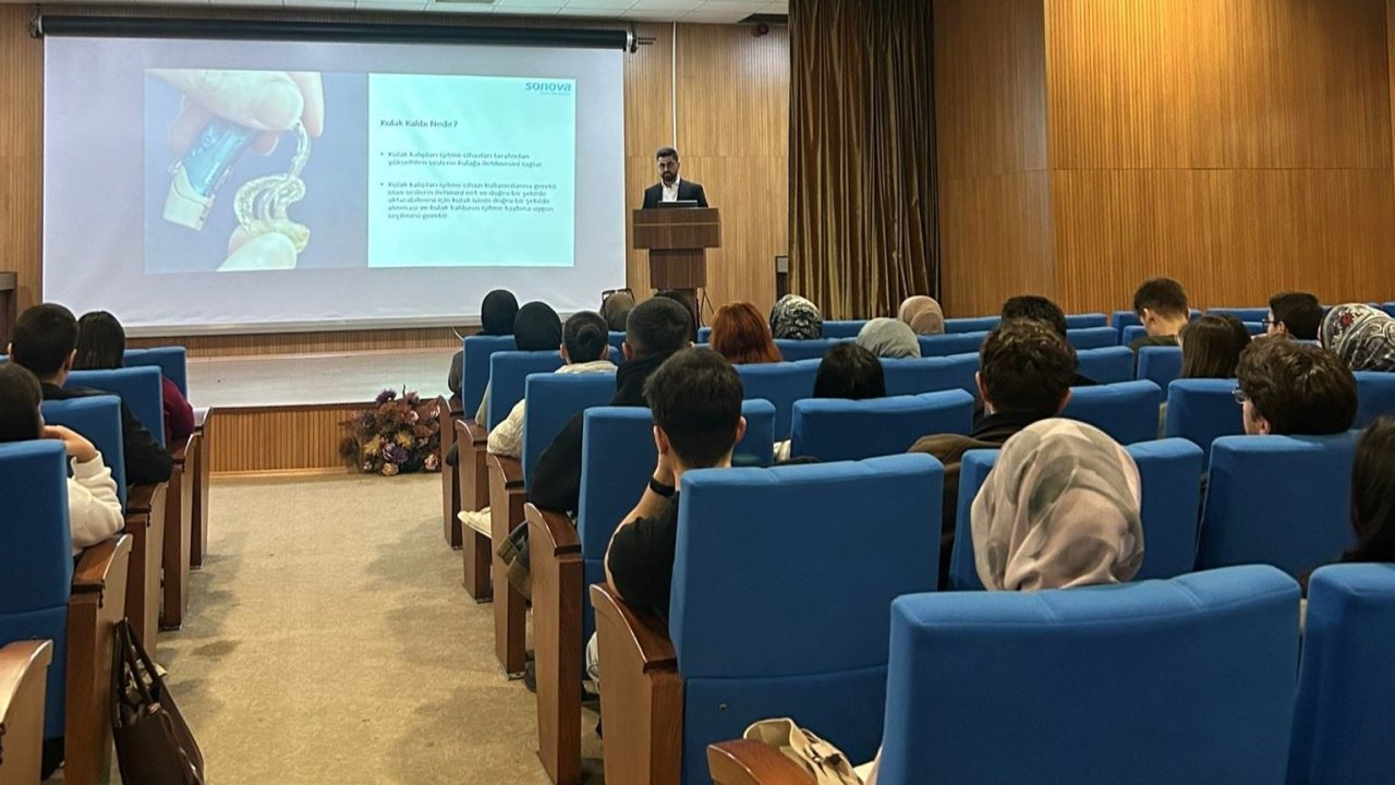 KBÜ’de Odyometri öğrencilerine Uygulamalı eğitim verildi