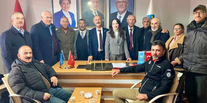 İYİ Parti İlçe Başkanlarından Ayşe Tarlak Yılmaz’a Tam Destek