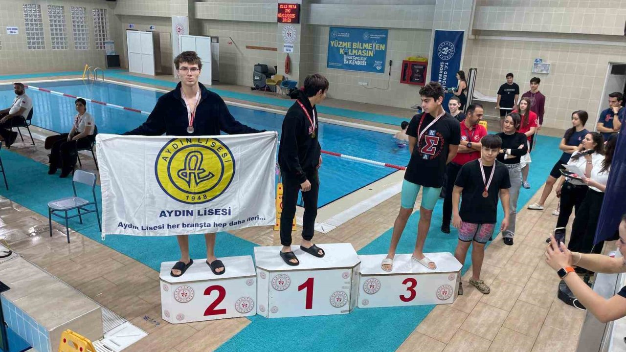 Aydın Lisesi öğrencilerinden spor müsabakalarında madalya başarısı