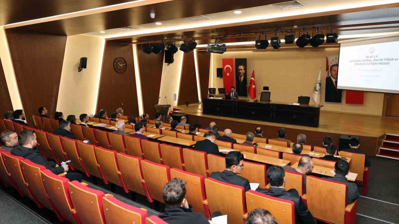 Talas Belediyesi’ni geleceğe taşıyacak proje: ‘Talas 5.0’