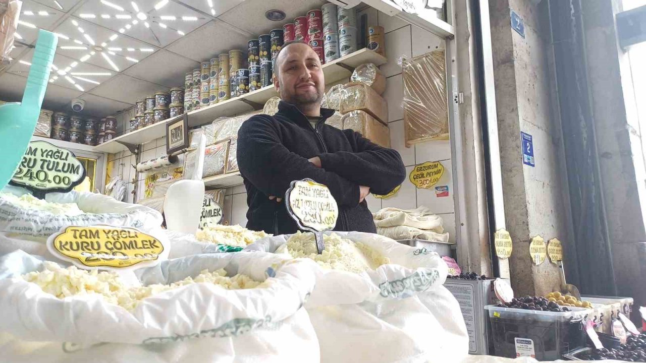 Kaliteli peynir kokusundan anlaşılır