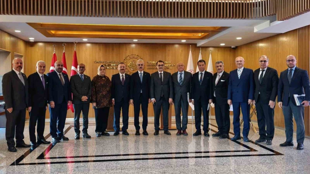 Eskişehir heyetinden Bakan Uraloğlu’na ziyaret