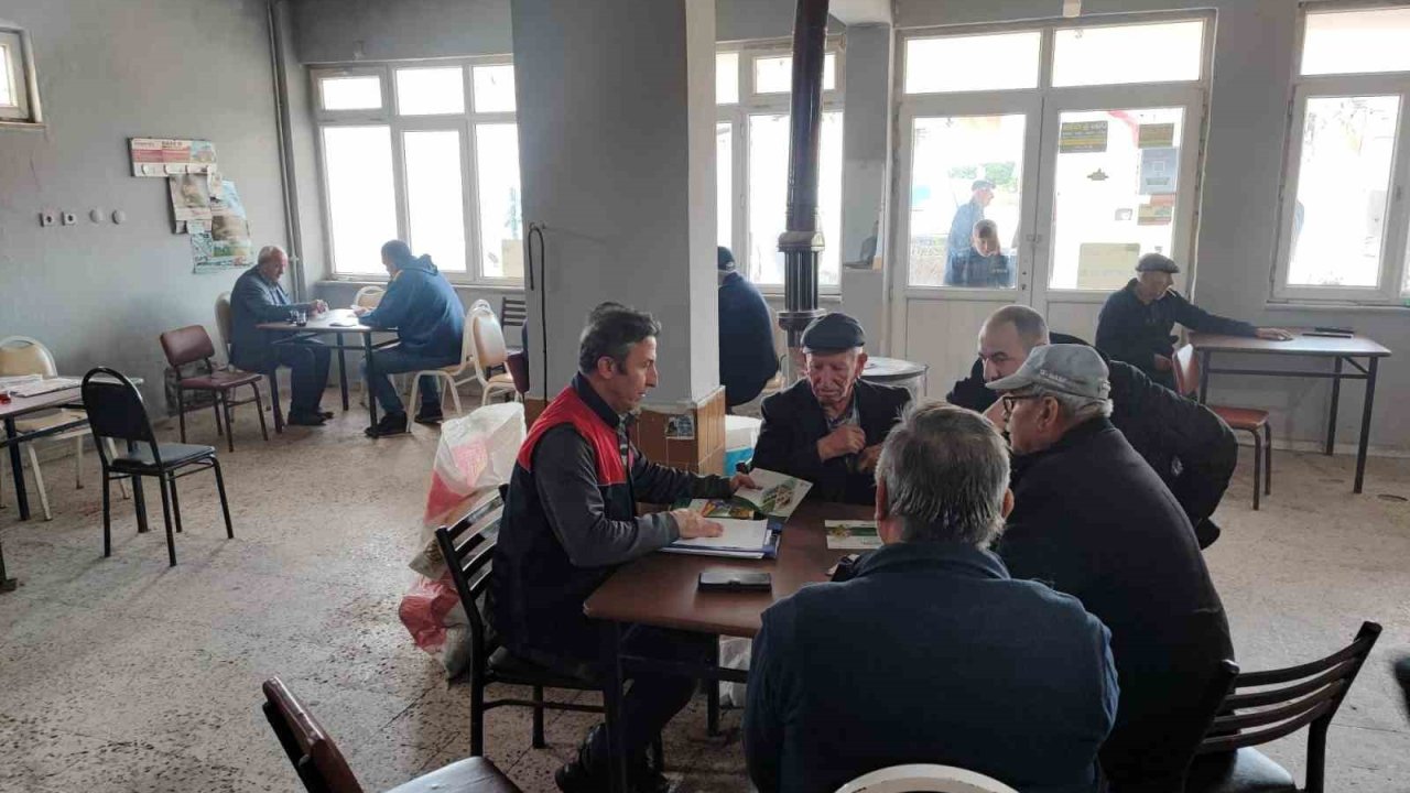 Babaeski’de çiftçiler eğitim toplantısında bilgilendirildi