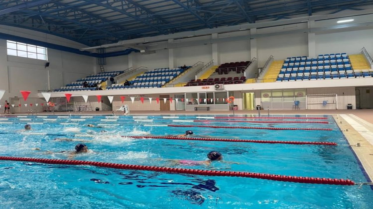 Bilecik’te yüzme havuzunda yoğun antrenman mesaisi