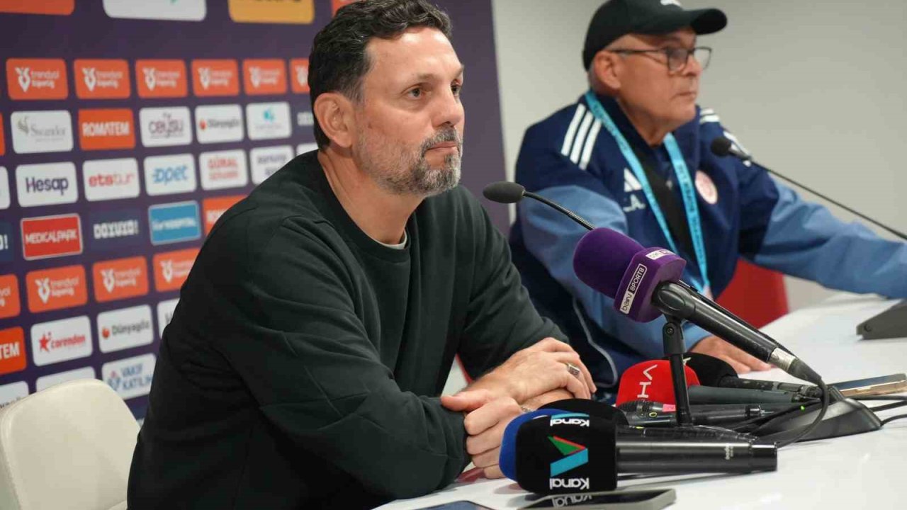 Erol Bulut: "Kontrataktan üç gol yerseniz kazanmanız zor oluyor"