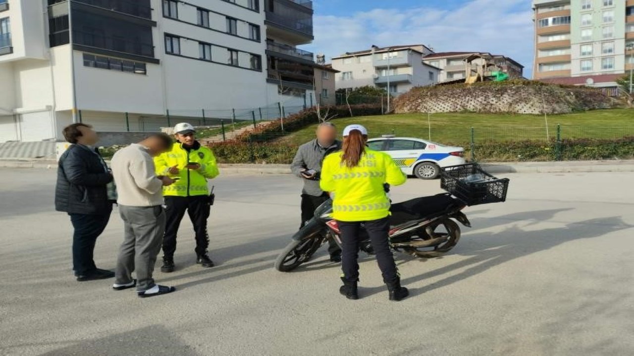 Bilecik’te trafik güvenliği için motosiklet ve ATV denetimi