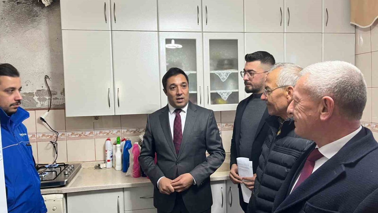 Şaphane doğalgaza kavuştu