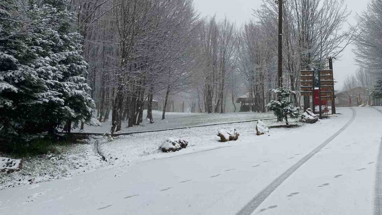 Kartepe’ye lapa lapa kar yağıyor