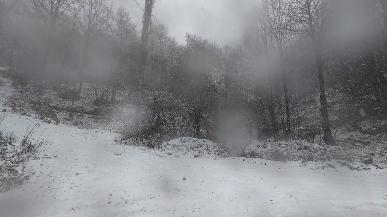 Tokat’ta kesimlerinde kar yağışı etkili oldu