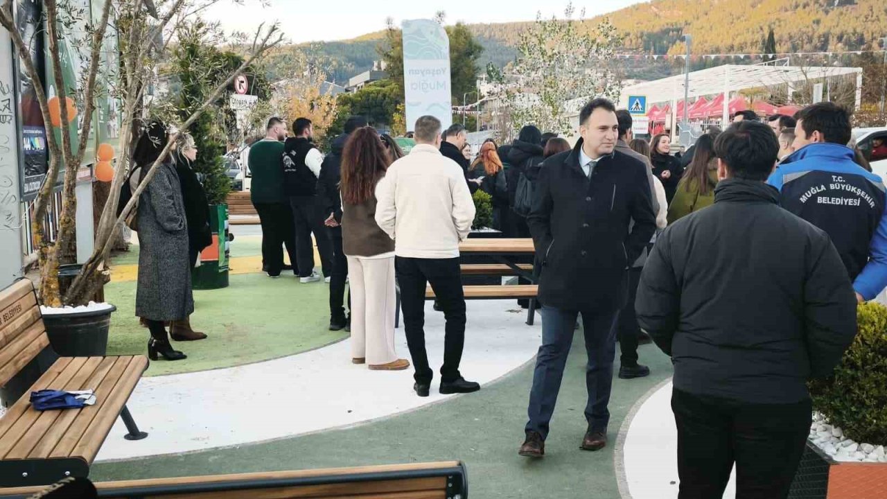 Muğla’da taktiksel şehircilikle yaya sirkülasyonu rahatlatılıyor