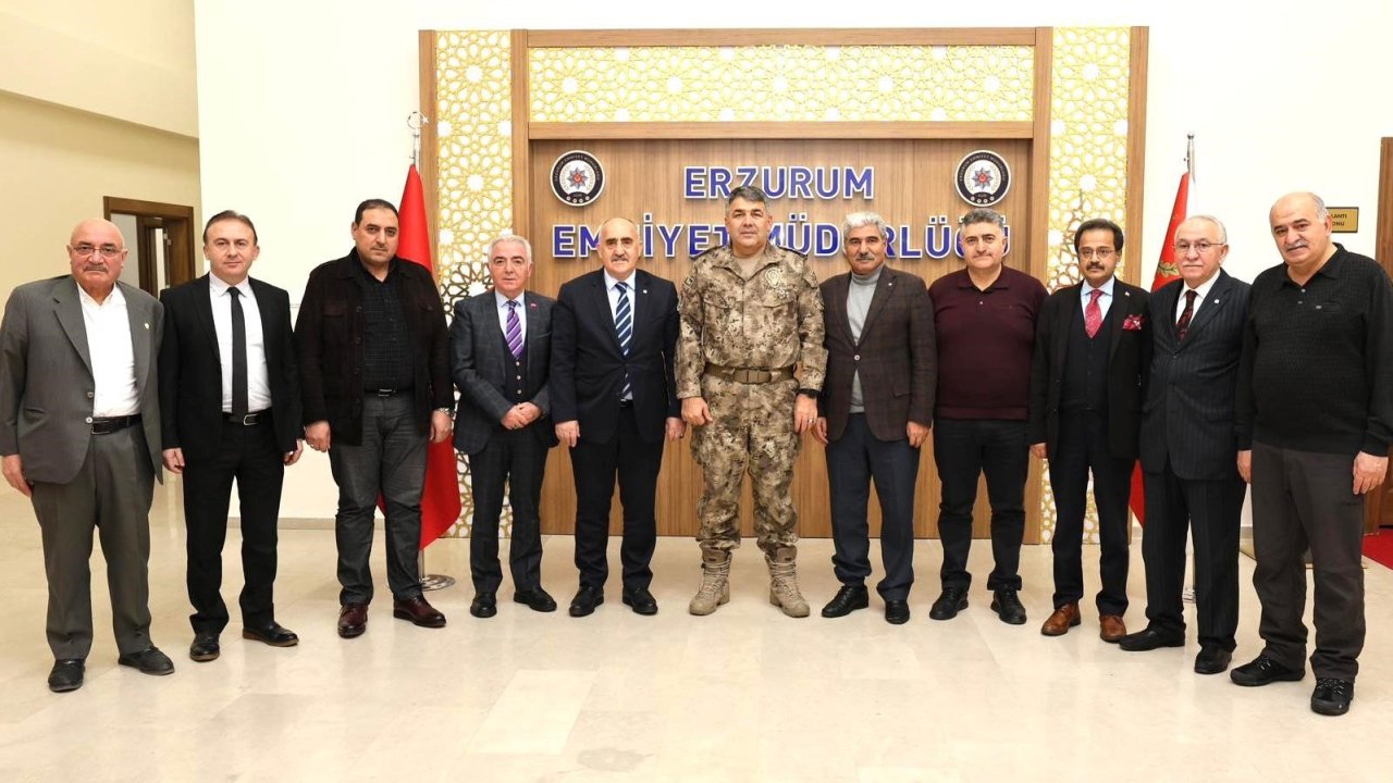 Kent Konseyi’nden Emniyet Müdürü Karaburun’a hayırlı olsun ziyareti