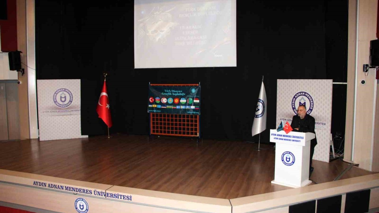 ADÜ’de Türk Dilinin Tarihi ve Birliği Konuşuldu