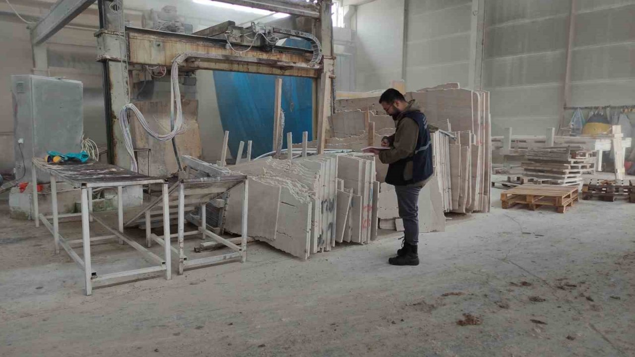 Bayburt’ta yapı malzemelerine yönelik denetim gerçekleştirildi