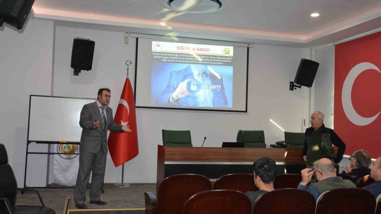 Kütahya OBM’de "Bilgi Güvenliği Farkındalık" eğitimi düzenlendi