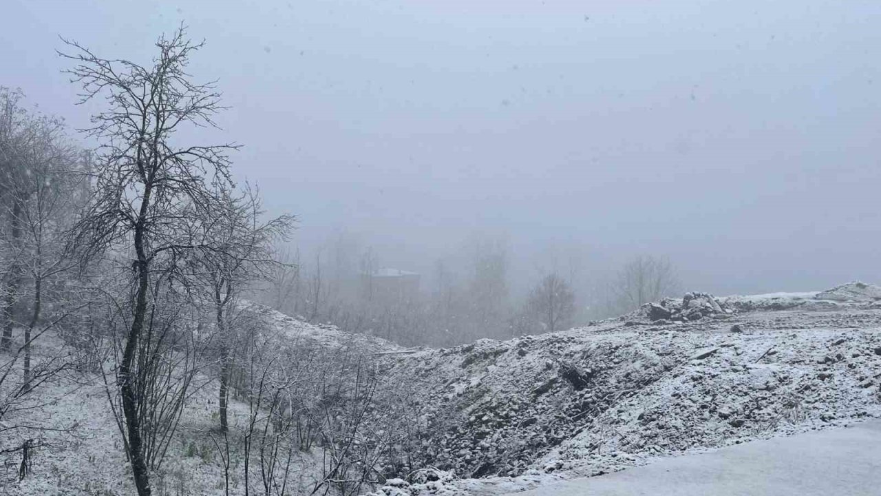 Ordu’nun yüksekleri beyaza büründü