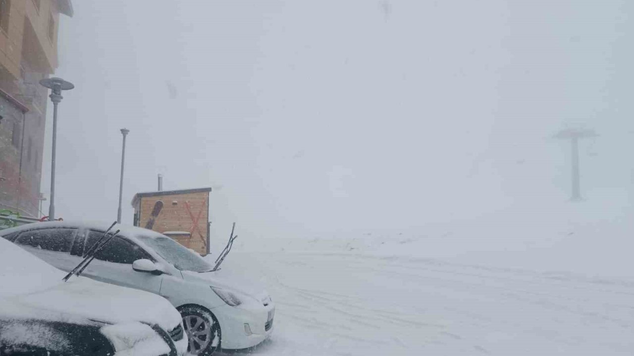 Samsun’un zirveleri beyaza büründü