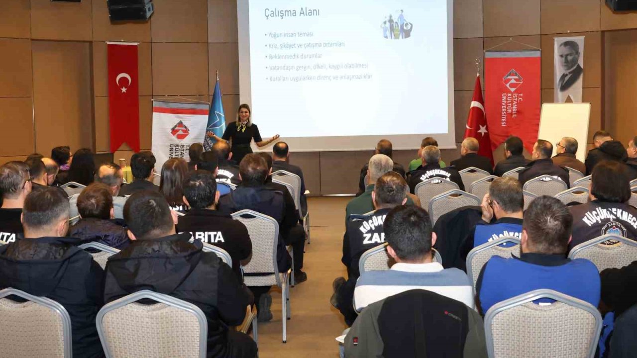 Zabıta personeline ‘iletişim eğitimi’