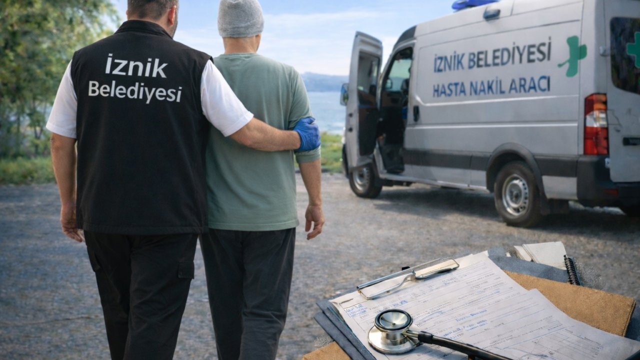 İznik Belediyesi 2025 yılında 5 bin hasta nakil hizmeti gerçekleştirdi