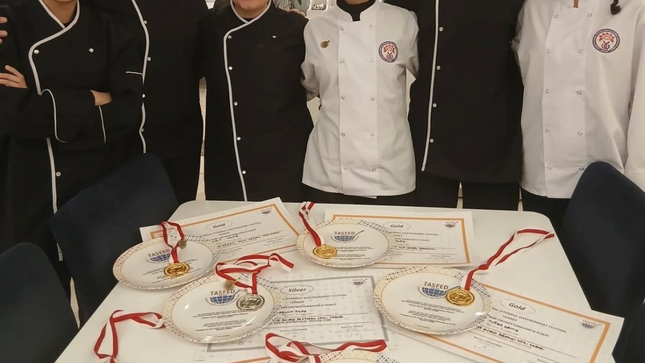 Gastronomi Festivali’nde madalyaları topladılar