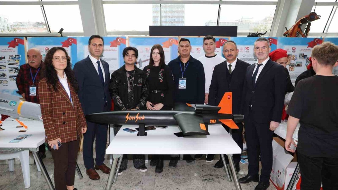 BŞEÜ’ nün geliştirdiği İHA projeleri sergide ilgi odağı oldu