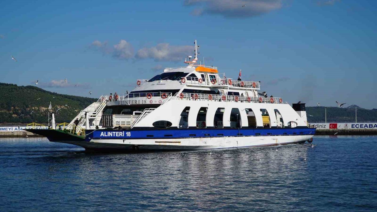 Alınteri feribotları GESTAŞ filosuna katıldı