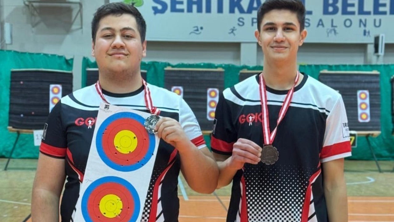 Gaziantep Okçuluk Kurtuluş Kupası İl Şampiyonası’nda Erdem Koleji rüzgarı