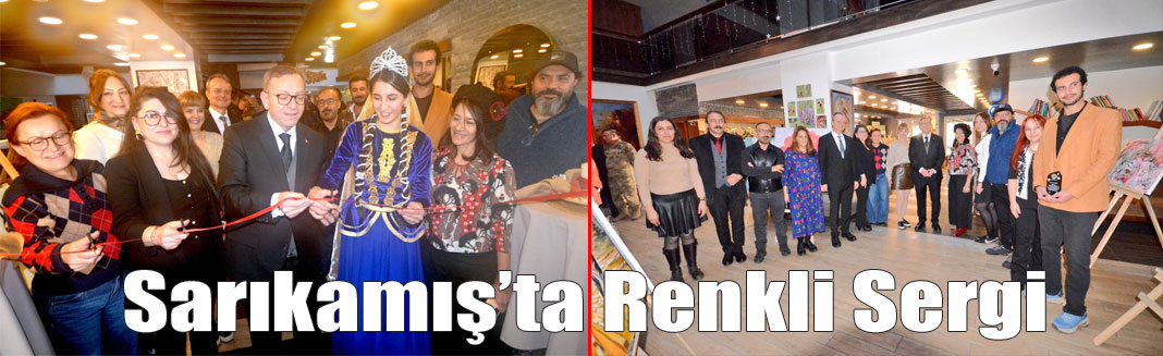 Uluslararası sanatçılardan Sarıkamış’ta renkli sergi