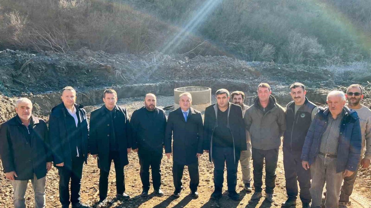 Bozüyük’te köy yatırımları yerinde incelendi