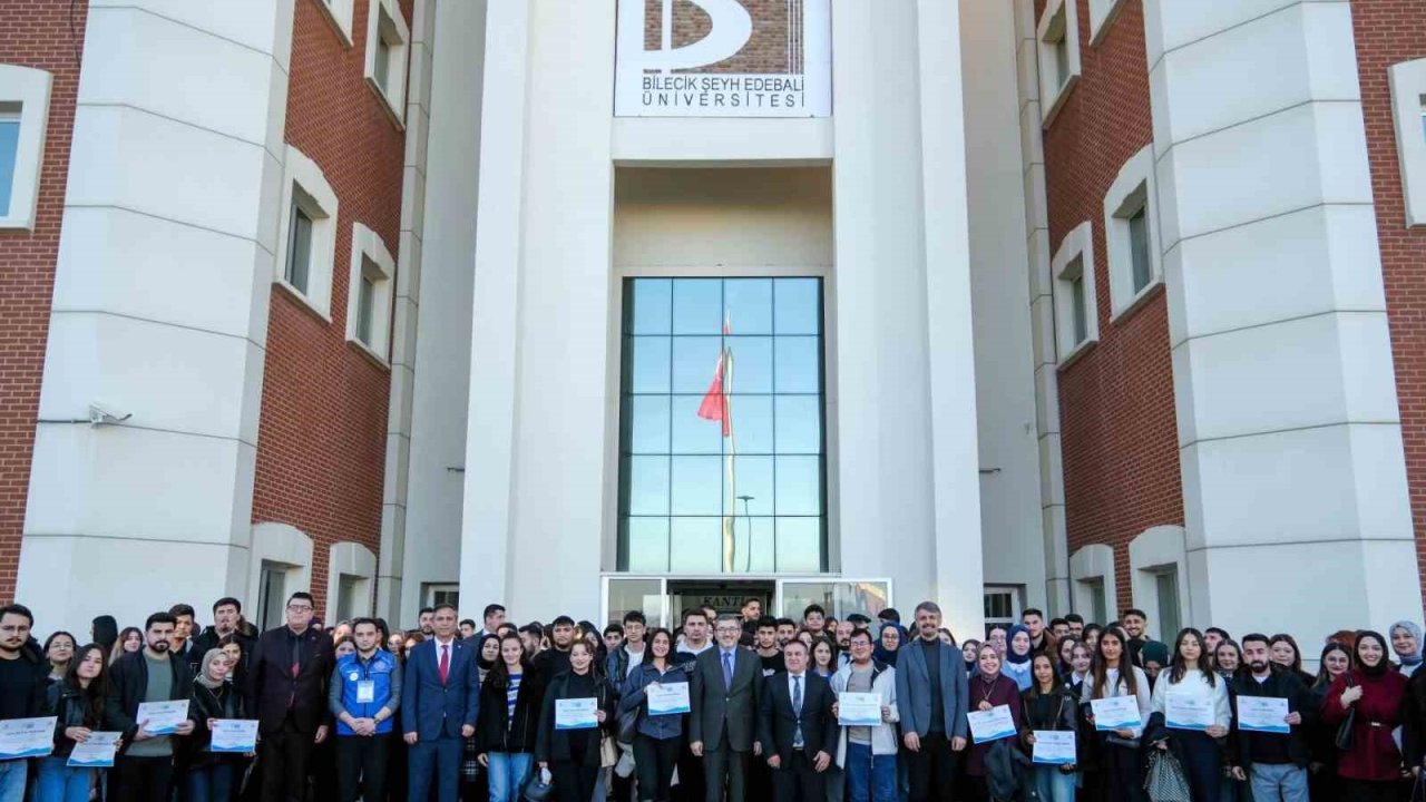 BŞEÜ’de ÜNİDES sertifika töreni