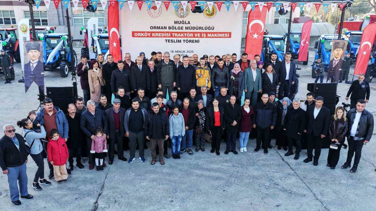 ORKÖY’den kırsal mahallelere sıfır faizli 36 traktör