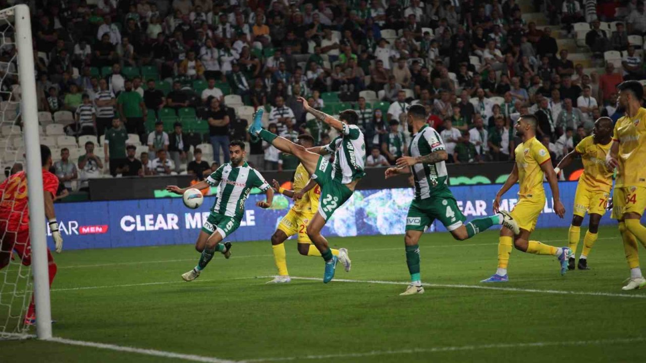 Konyaspor ile Kayserispor 35. randevuda