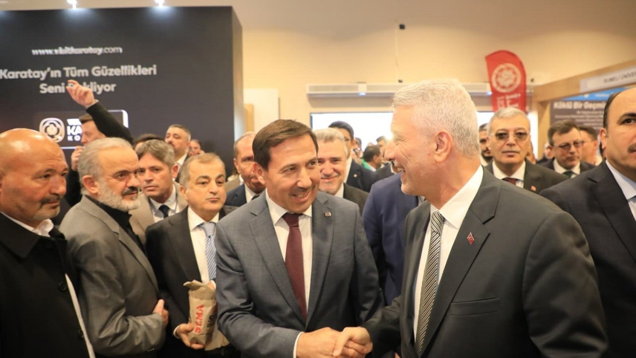 Karatay Belediyesi’nin İstanbul’daki "Konya İl Tanıtım Günleri" standına yoğun ilgi