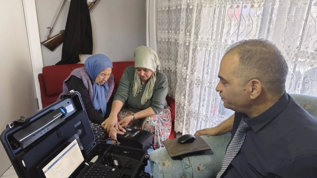 Bilecik’te devlet hizmeti vatandaşın ayağına götürdü