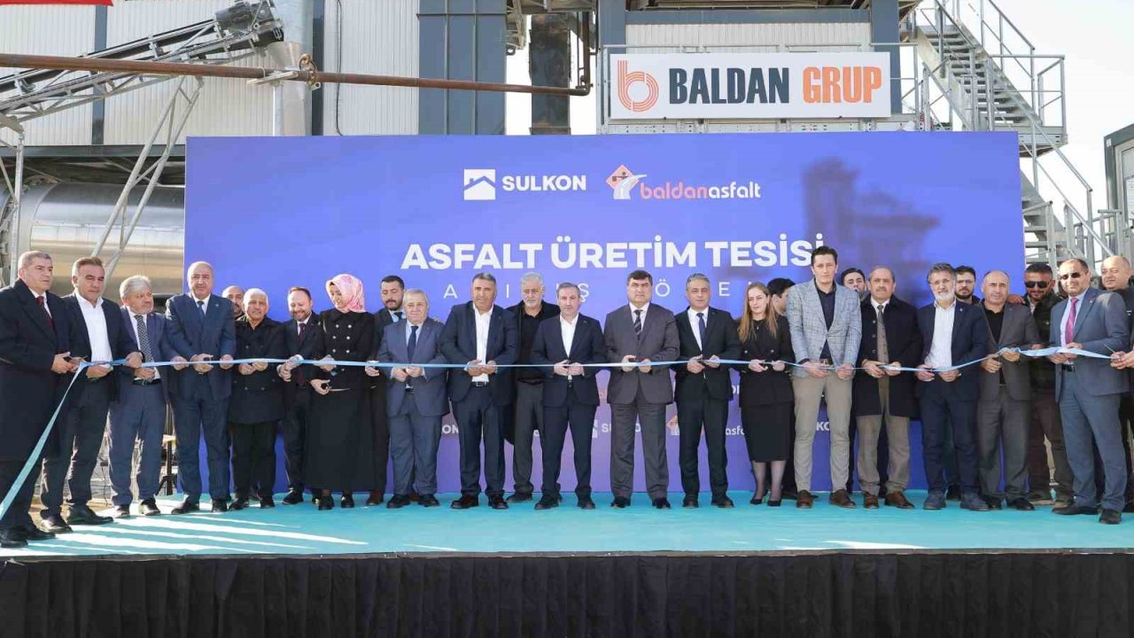 Sultanbeyli’de asfalt üretim tesisi açıldı