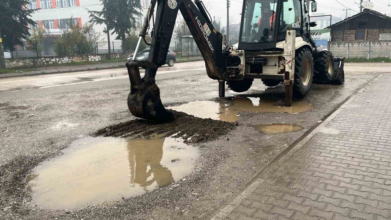Kentin dört bir yanında çalışma gerçekleştiriliyor