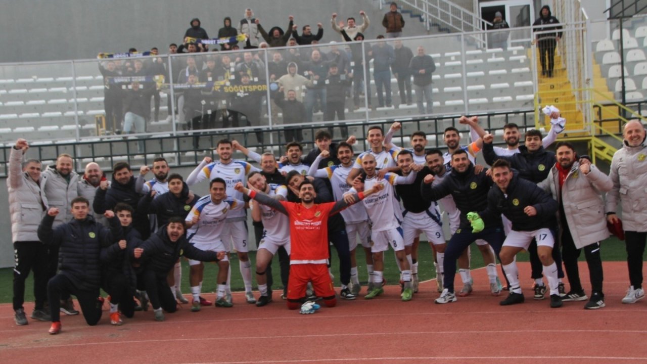 Söğütspor zorlu maçı kazanmasını bildi