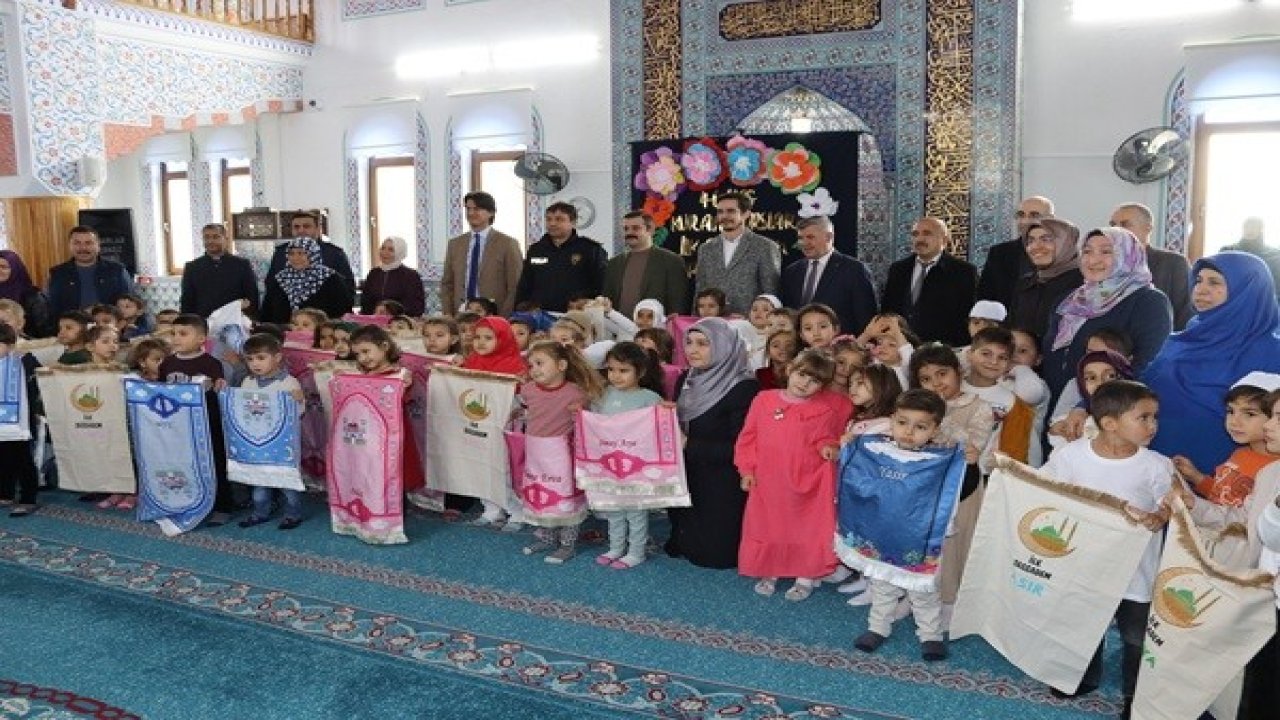 Köyceğiz’de minikler için ilk seccadem programı gerçekleştirildi