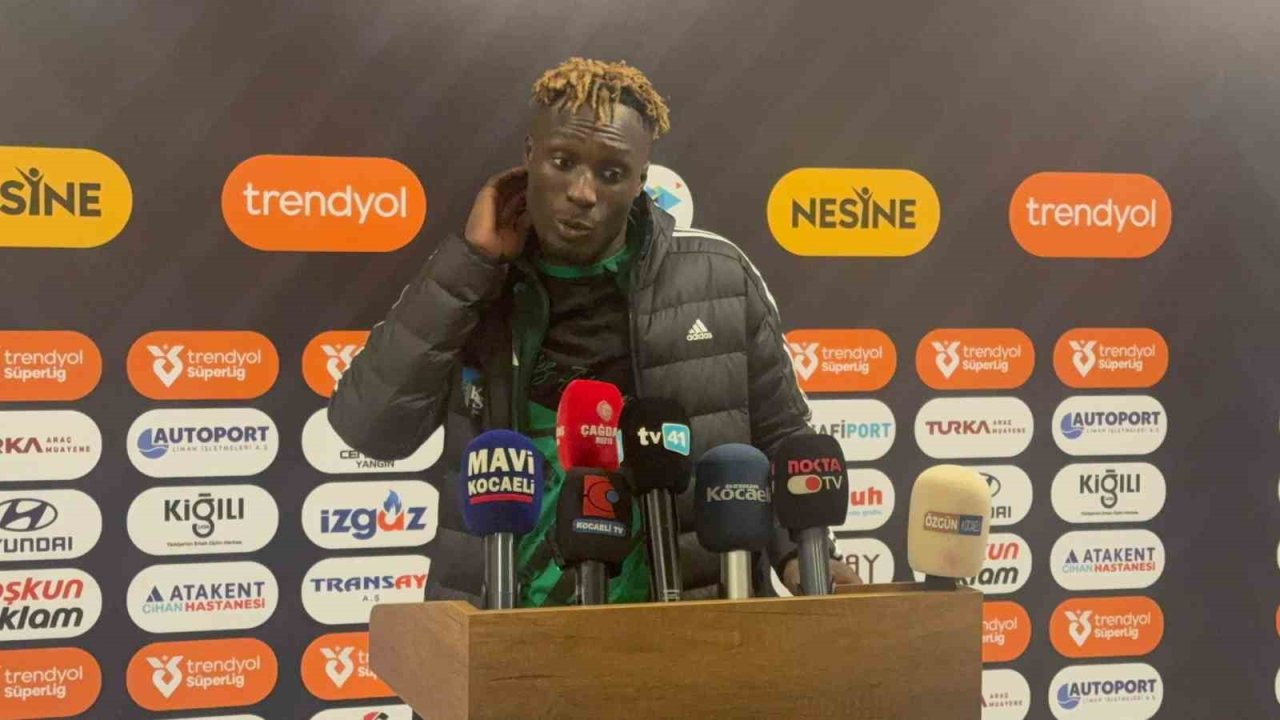 Daniel Agyei: "Yılı galibiyetle kapatmak güzel"