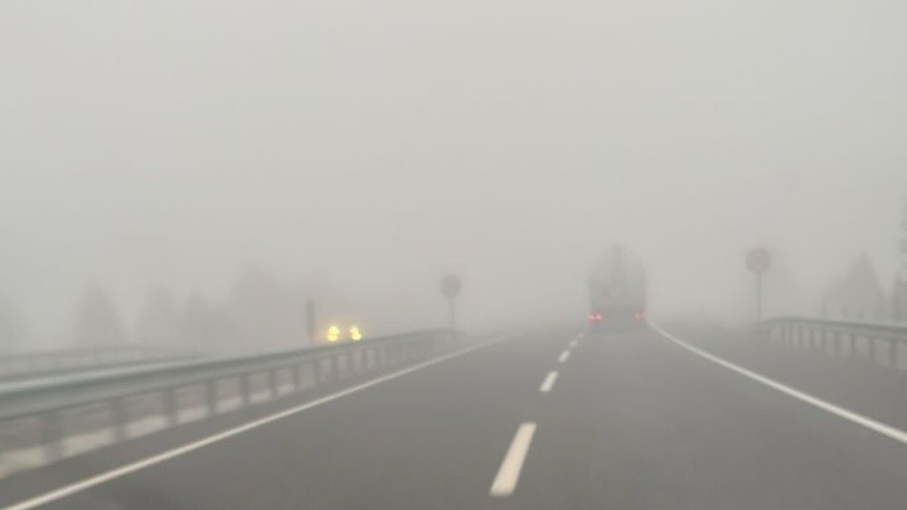 Tavşanlı’da yoğun sis