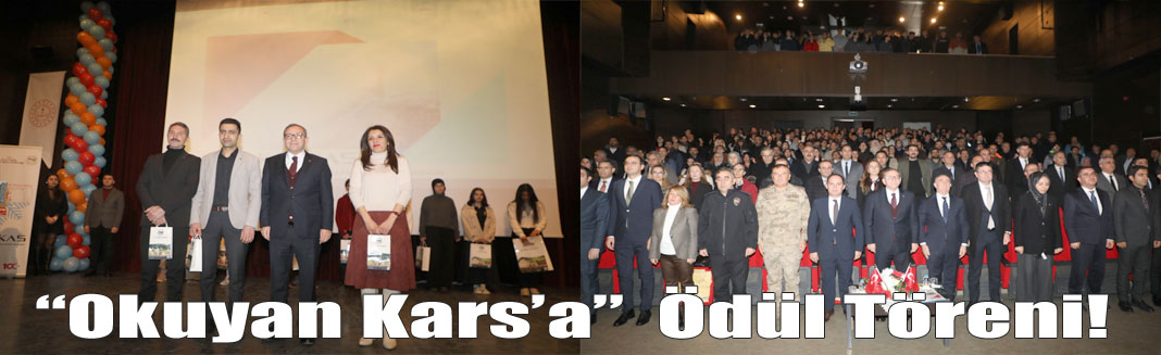 Kars’ta okuma kültürüne ödül