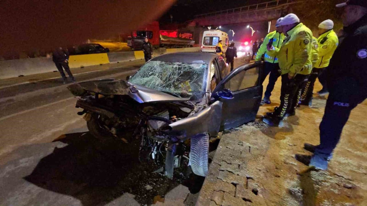 Polisten kaçan alkollü sürücü kaza yapınca yakalandı