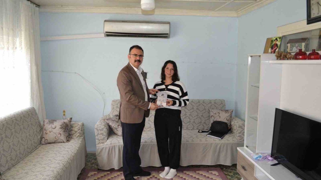 Kaymakam Ateş, öğrencilerin misafiri oldu