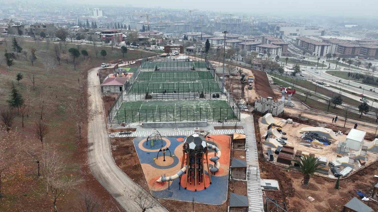 Kahramanmaraş’ın yeni spor vadisi, sosyal merkez olarak planlandı