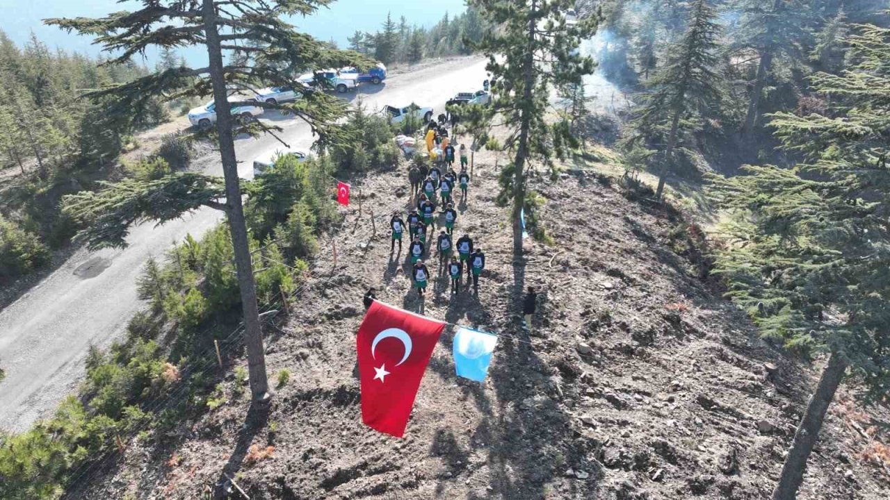 Feke’de bir ton tohum toprakla buluştu