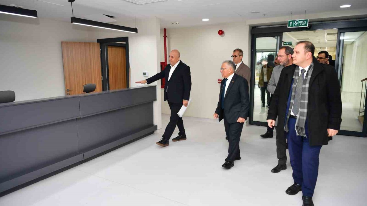 Başkan Büyükkılıç’tan Saffet Arslan Palyatif Bakım Merkezi’ne yakın takip