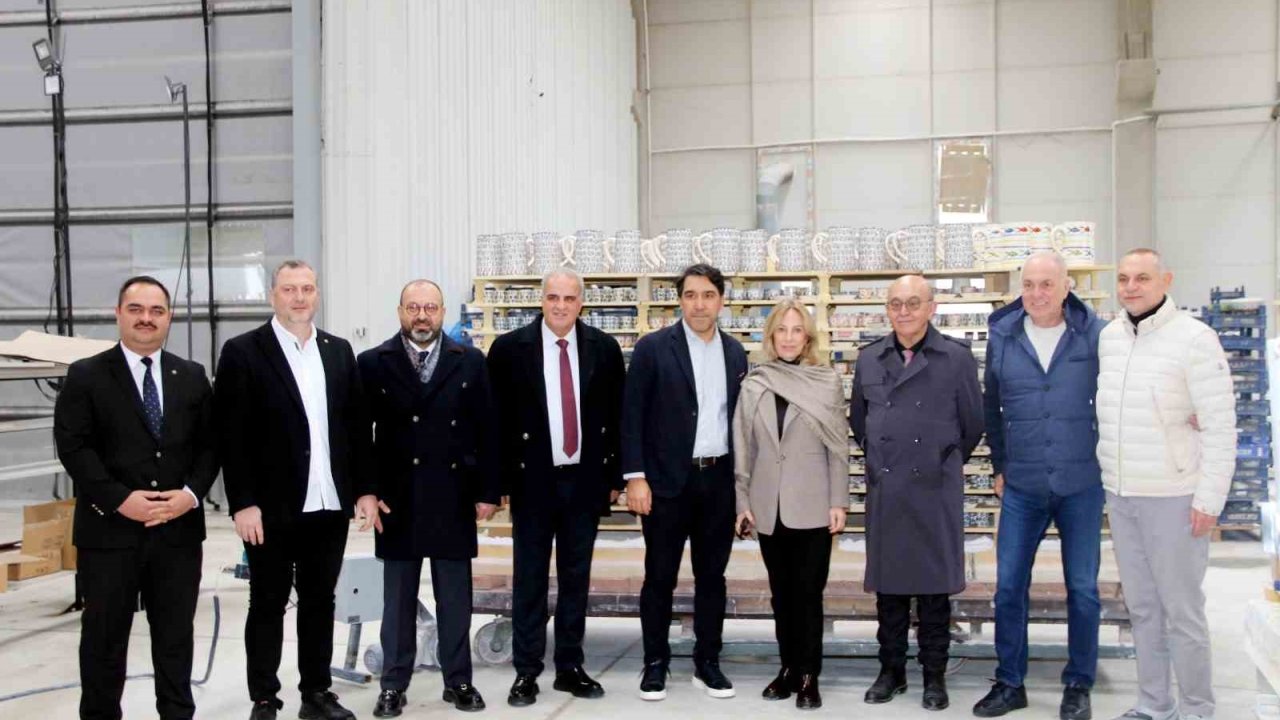 KUTSO Yönetim Kurulu’ndan Kütahya OSB yatırımcısına ziyaret